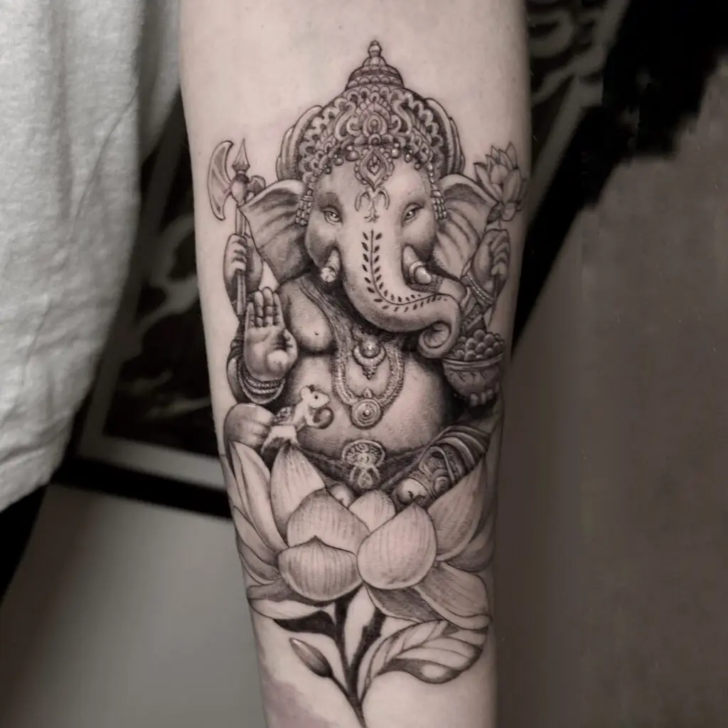tatuagem ganesha