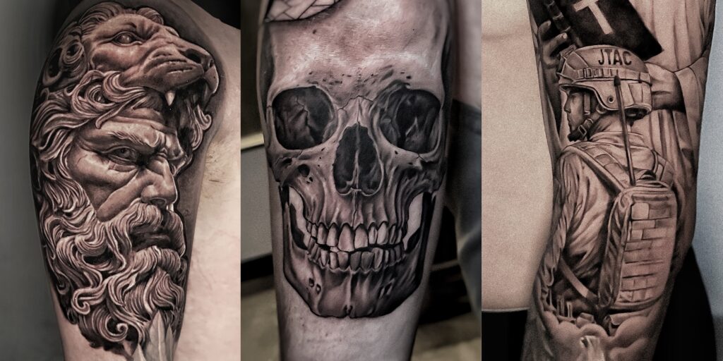 portfólio de tatuador qualidade do trabalho